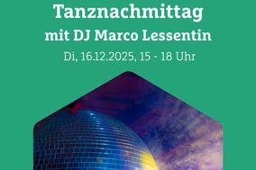 Veranstaltungsplakat für Tanznachmittag