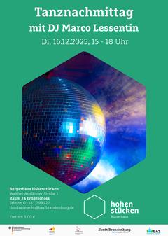 Vorlage_HS_Plakat_A4 Veranstaltungsplakat für Tanznachmittag