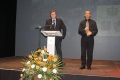 Auch die Rede von Minister Christoffers wurde von einem Gebärdendolmetscher übersetzt.