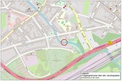 Lageplan der Brücke.