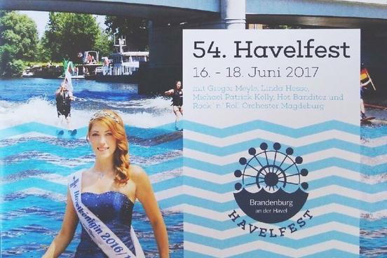 Programm für das 54. Havelfest in Brandenburg an der Havel