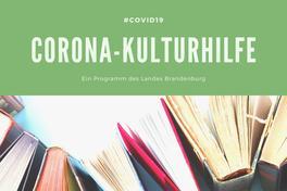 Anträge zur "Corona-Kulturhilfe" verfügbar