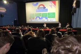 Abschlussveranstaltung der Nichtraucherinitiative "Be Smart – Don’t Start" 2026 im Concerthaus-Kino.