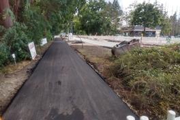 Die Baustelle Ziesarer Landstraße kommt voran.