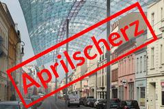 Aprilscherz-Auflösung: Steinstraße bleibt unter freiem Himmel