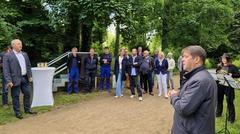 Oberbürgermeister Steffen Scheller bei der Eröffnungsrede.