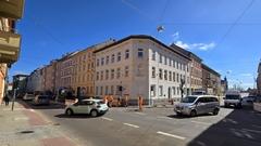 Kurzzeitige Baustelle an der Ecke Luckenberger und Neuendorfer Straße.