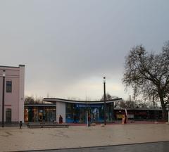 Der Anlaufpunkt für die BUGA-Gäste 2015 ist gut zu erkennen.