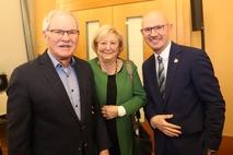 Daniel Keip mit dem Ehepaar Spielmann.