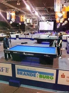 Pünktlich zum EM-Beginn ist alles vorbereitet.