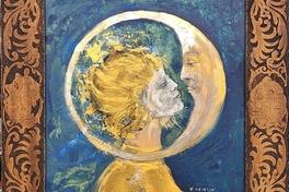 Sonne und Mond auf einem Bild