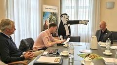 Daniel Keip leitete einen Brief an Leo von Bülow-Quirk weiter, der sich über den Hinweis auf den Verbleib familieneigener Tischwäsche freute.