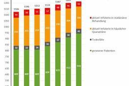 Corona-Wochengrafiken des Gesundheitsamtes