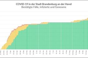 Corona-Wochengrafik des Gesundheitsamtes
