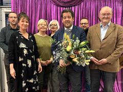 Verabschiedung des Aufsichtsratsvorsitzenden Steffen Scheller.