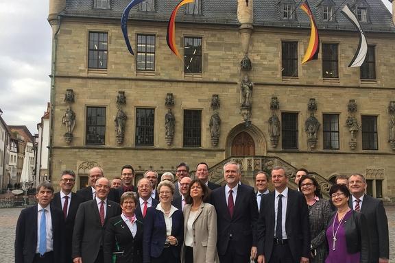 Deutscher Städtetag: Oberbürgermeistertreffen in Osnabrück