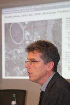 Stephan Kathke stellt die bisherige Bilanz vor