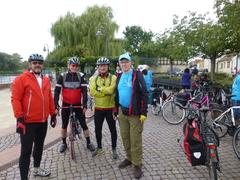 Das Fahrradteam wird 90 km in Angriff nehmen.