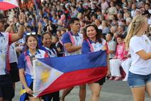 Einmarsch der Nationen.