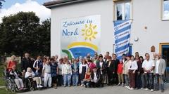 Team der Wohnstätte in der Nikolai von Harlem Straße im Jahr 2012