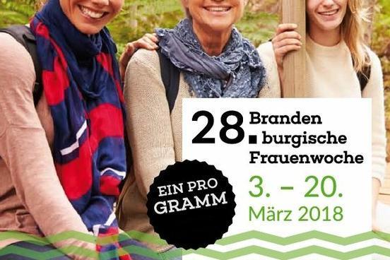Tolles Programm der 28. Brandenburgische Frauenwoche