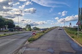 Die Rampenauffahrt zur Magdeburger Straße wird gesperrt