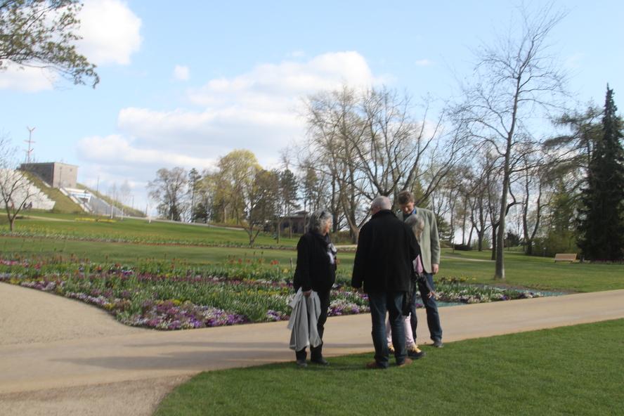 Personen auf dem Marienberg