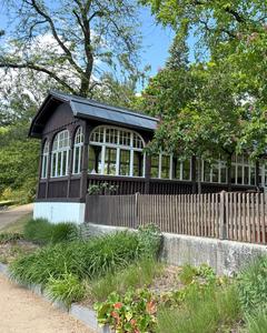 Ansicht von der Gaststätte.