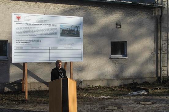 In Brandenburg an der Havel haben die Bauarbeiten für die Euthanasie-Gedenkstätte begonnen