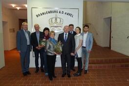 Gäste aus dem Nachbarland zu Besuch