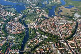 Brandenburg an der Havel von oben