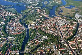 Brandenburg an der Havel von oben