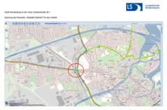 Landesbetrieb sperrt Brücke am Altstadt Bahnhof