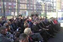 ca. 100 Gäste aus Politik und Wirtschaft besuchten die Veranstaltung