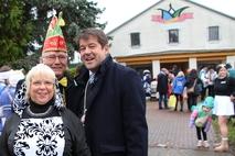 OB Scheller mit Familie Koch.