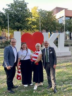 Gruppenbild der Brandenburger Delegation