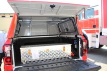 Einblick in den Kommandowagen.