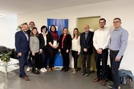 Bild im Bildungsministerium Brandenburg mit dem Koordinierungskreis "Berufsorientierung"