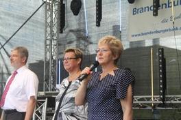 Dietlind Tiemann eröffnet Kirchmöserfest "100 Jahre Industriestandort"