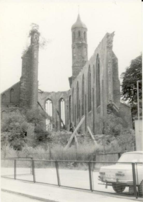Ruine der St. Johanniskirche 1988Quelle: Fotoarchiv der FG Denkmalschutz