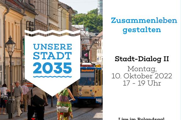 "Zusammenleben gestalten": Stadt-Dialog II fürs Leitbild der Stadt Brandenburg an der Havel startet am 10. Oktober