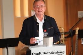 Der Vorsitzende des Seniorenbeirates der Stadt Brandenburg an der Havel, Andreas Erlecke.