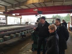 Fertigungsstrecke bei der BWG