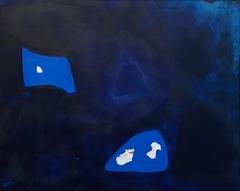 Protection, Acryl auf Leinwand mit Papierelementen