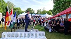 Oberbürgermeister Steffen Scheller während seiner Begrüßungsrede.