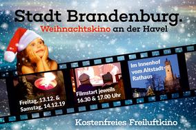 Weihnachtskino am Altstädtischen Rathaus am 2. Adventswochenende