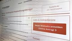 Digital zur Wohnsitzanmeldung.
