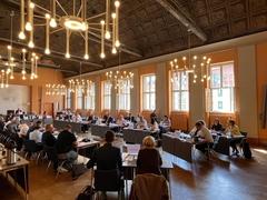 Blick in den Rolandsaal.