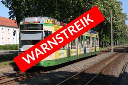 Warnstreiks im öffentlichen Nahverkehr am Dienstag