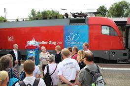 BUGA-Karten Gewinner begrüßt